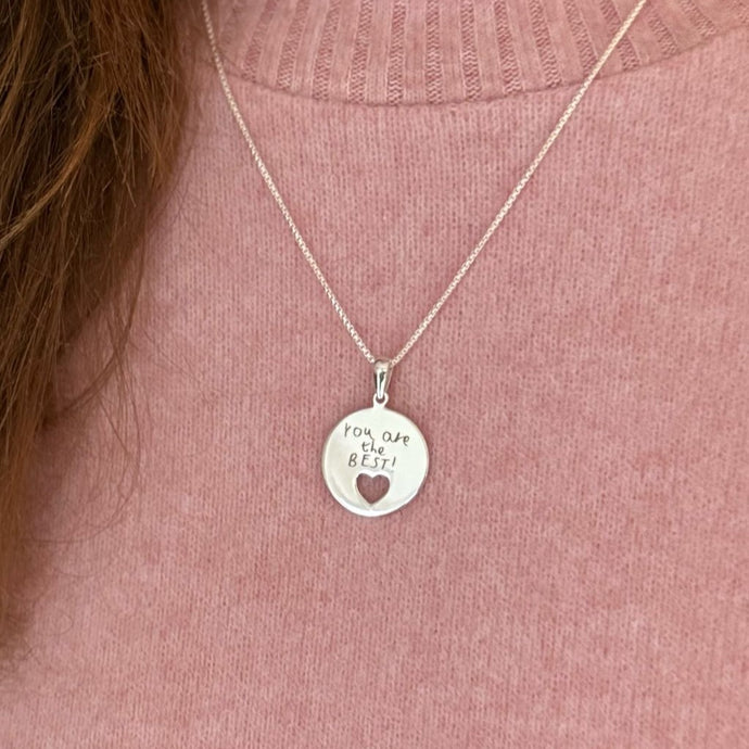 NEW Heart Cut Out Necklace