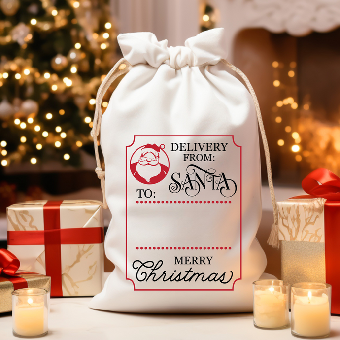 NEW Personalised Santa Sack