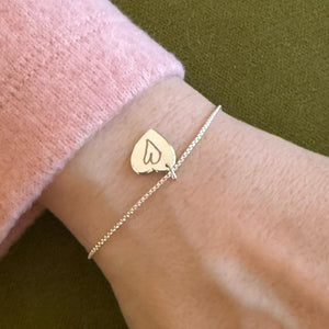 NEW Heart Pendant Bracelet