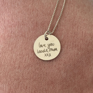 NEW Treasured Writing Necklace