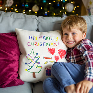 Christmas Cushion – Dinky Artist